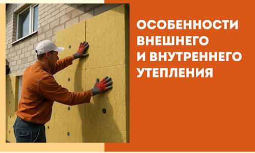 Какие особенности внешнего и внутреннего утепления в Североморске