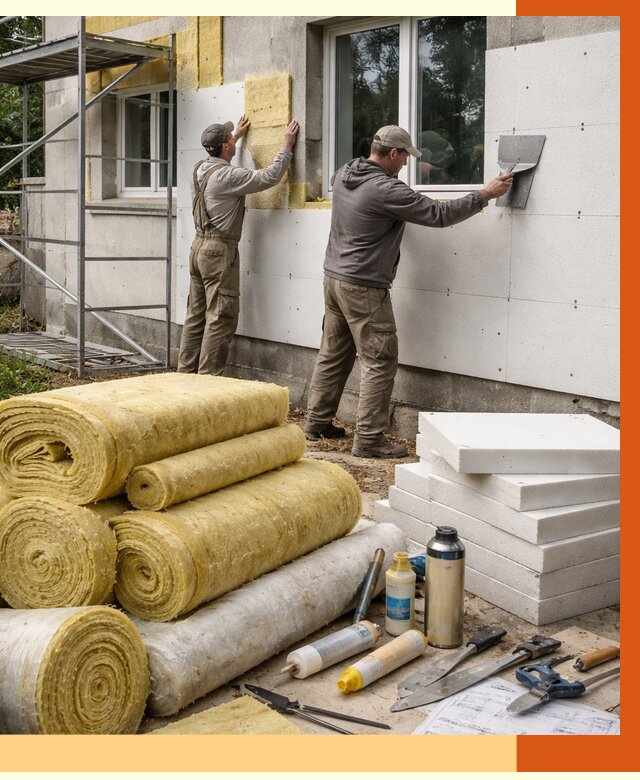 Утепление домов в Североморске под ключ от 4493 руб/м2 | Профессионально — ТепломастерСвм