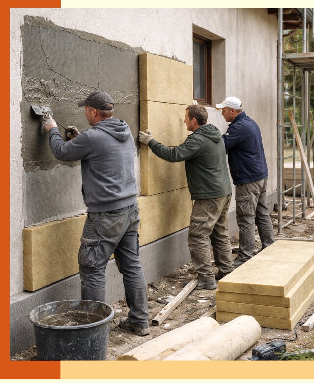 Утепление частного дома в Североморске — тепло, экономия и надежность