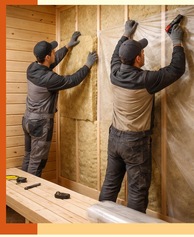 Профессиональное утепление сауны в Североморске с гарантиями качества