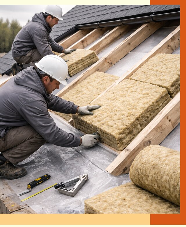 Утепление крыши в Североморске от 1979 руб./м2 — комплексное утепление кровли | ТепломастерСвм