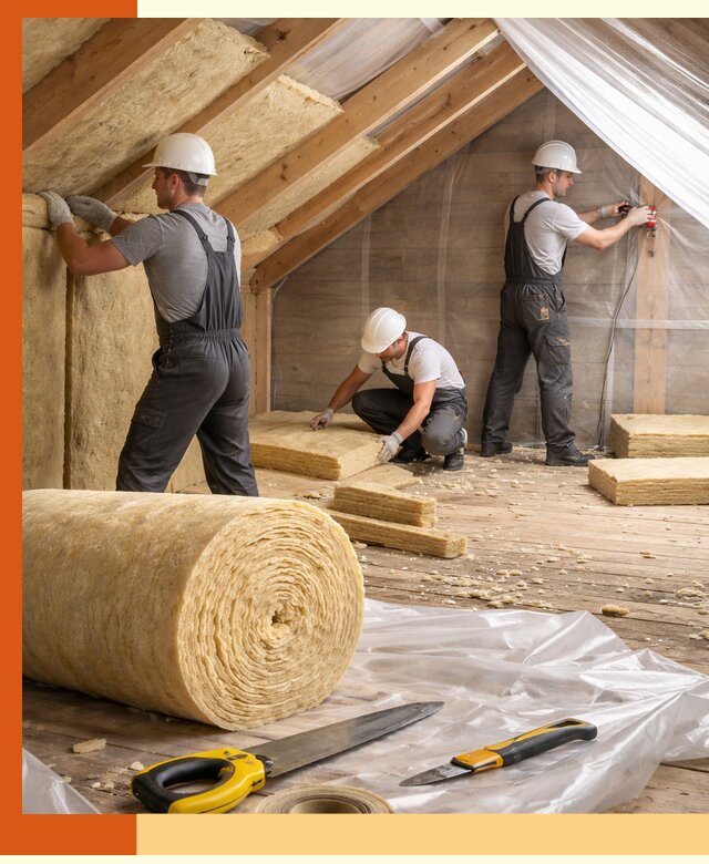 Профессиональное утепление мансарды в Североморске качественно и надежно