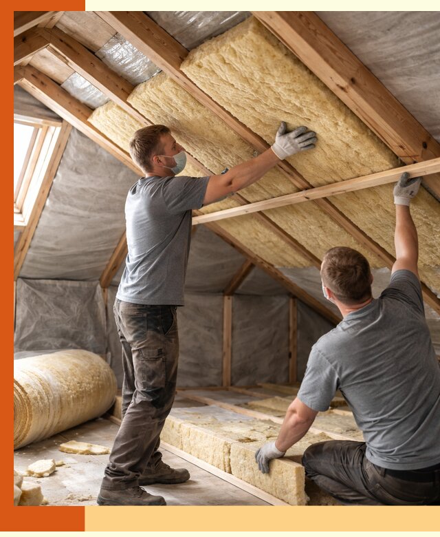 Утепление мансарды минеральной ватой в Североморске — быстро и качественно