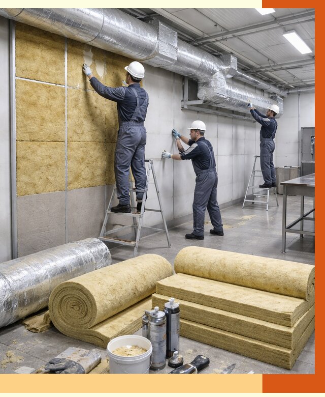 Утепление пищевого цеха в Североморске от 13371 руб./м² — комплексно под ключ | ТепломастерСвм