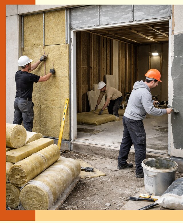 Утепление торгового павильона в Североморске — качественно и энергоэффективно