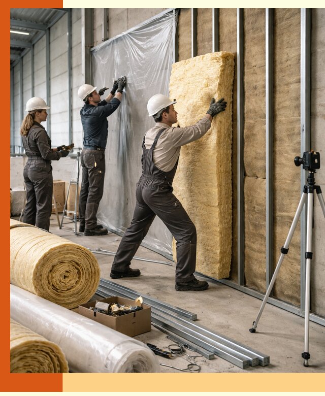 Утепление складского терминала в Североморске профессионально и надёжно