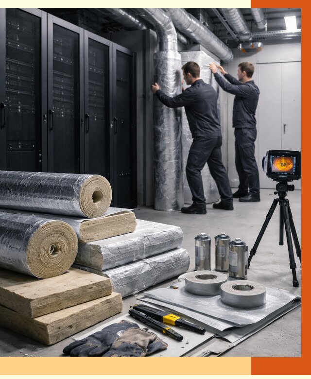 Утепление серверной в Североморске от 9092 руб./м² — комплексно под ключ | ТепломастерСвм