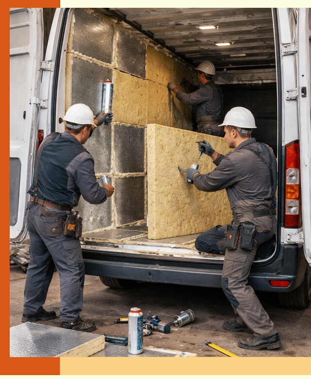 Утепление фургона-рефрижератора в Североморске для сохранения температуры