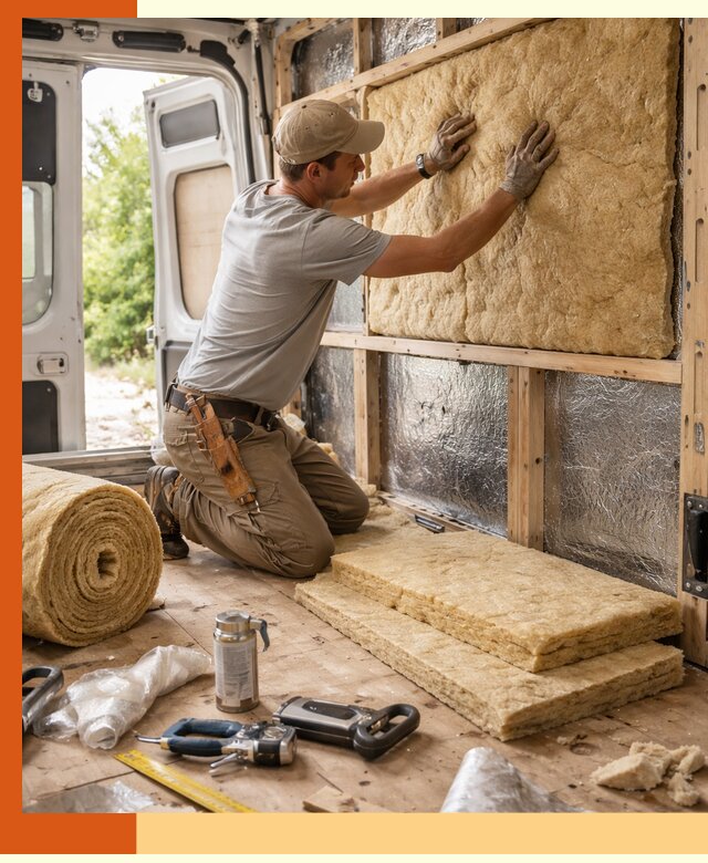 Утепление кемпера под ключ в Североморске с гарантией качества