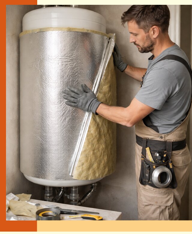 Утепление бойлера в Североморске для снижения теплопотерь и экономии энергии