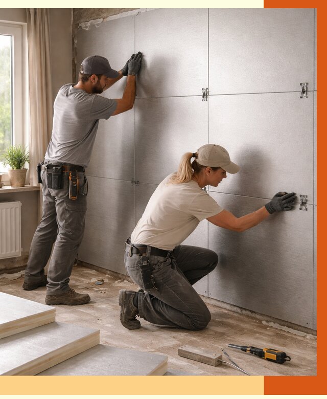 Утепление PIR панелями в Североморске от 4493 руб. под ключ | ТепломастерСвм