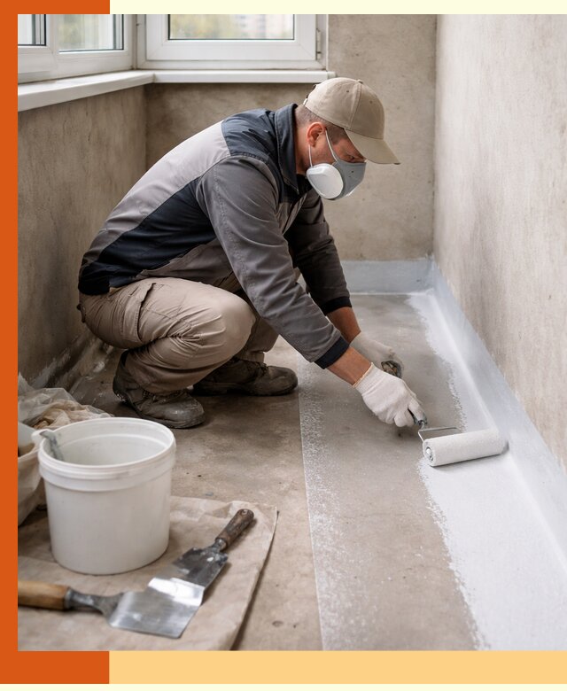 Утепление балкона жидкой теплоизоляцией в Североморске