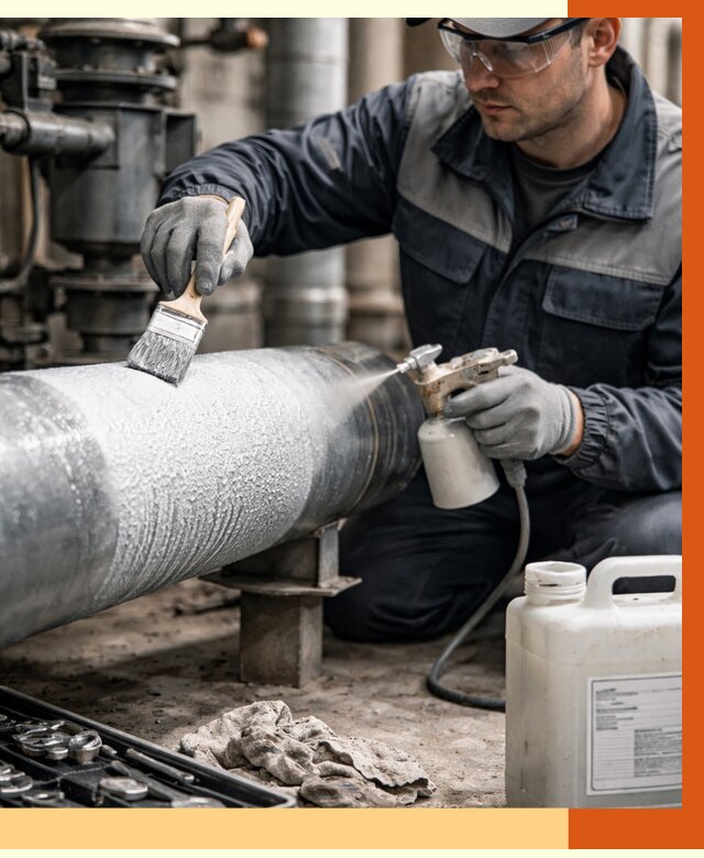 Утепление оборудования жидкой теплоизоляцией в Североморске от 4814 руб. | ТепломастерСвм