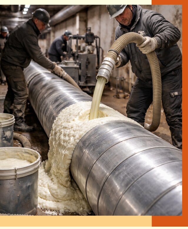 Утепление теплотрассы жидкой теплоизоляцией в Североморске от 4493 руб. | ТепломастерСвм