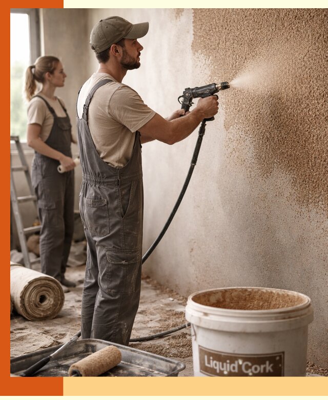 Утепление стен жидкой пробкой в Североморске эффективное и долговечное