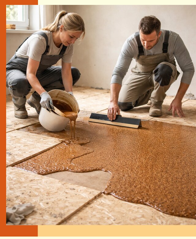 Утепление пола жидкой пробкой в Североморске для квартир и домов