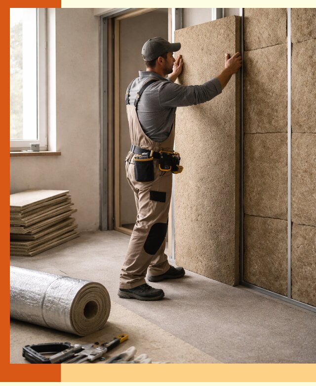 Шумоизоляция дома в Североморске — комплексная защита от шума