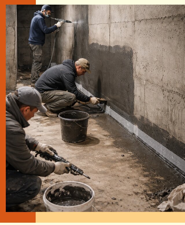 Гидроизоляция подвала в Североморске — комплексная защита от влаги