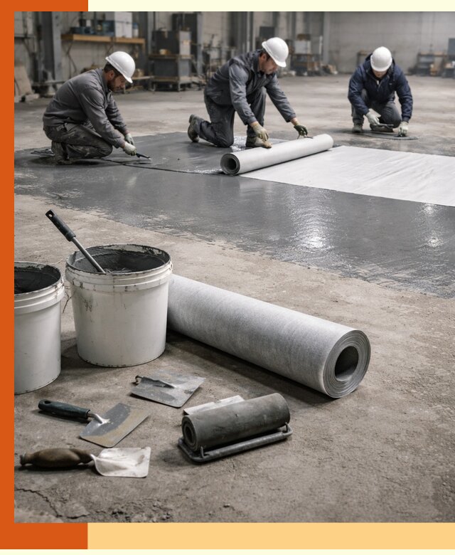 Гидроизоляция промышленного пола в Североморске — защита и долговечность