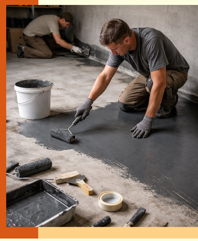 Гидроизоляция гаражного пола в Североморске — надежная защита от влаги