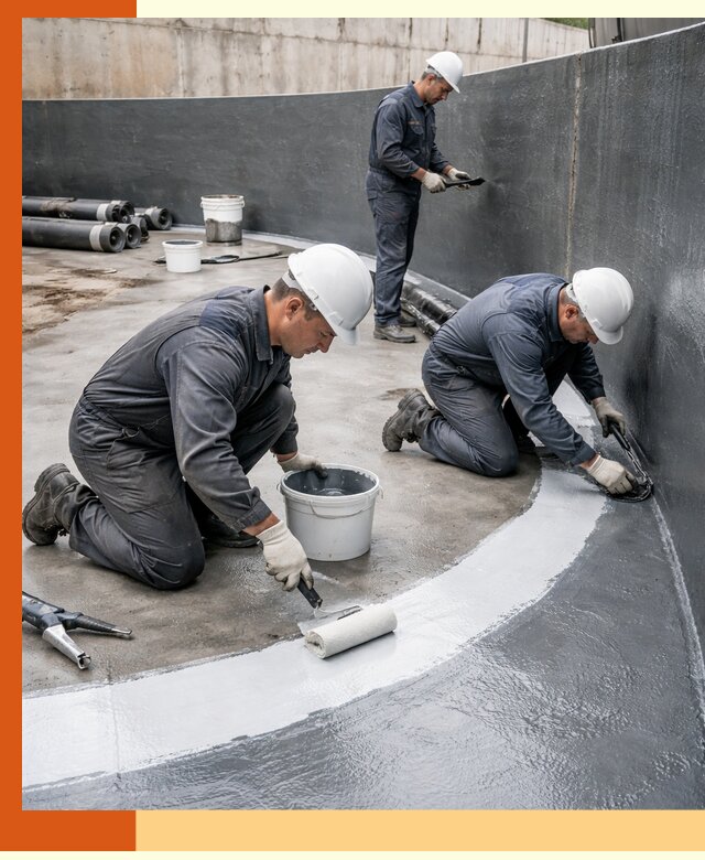 Гидроизоляция резервуара для топлива в Североморске