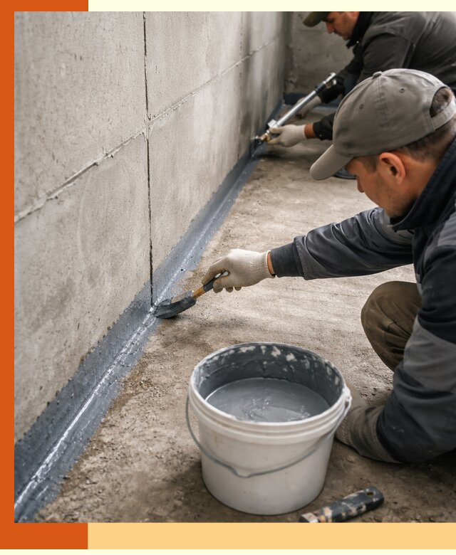 Гидроизоляция швов зданий и конструкций в Североморске