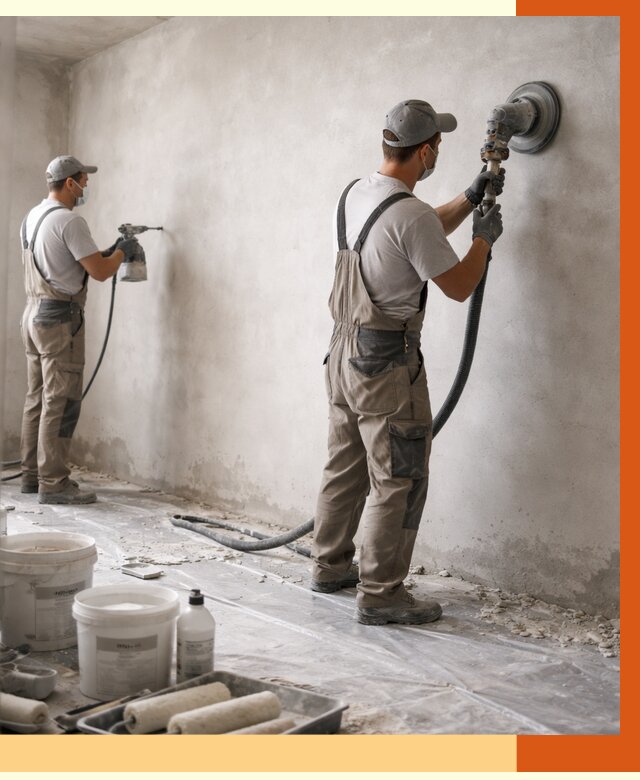 Подготовка поверхности под напыление в Североморске от 1284 руб. — ТепломастерСвм