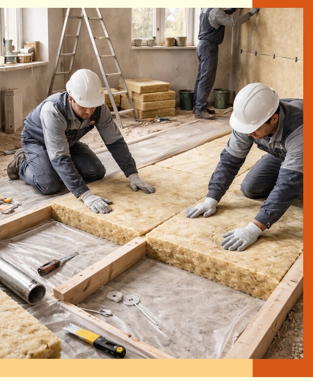 Восстановление теплоизоляции в Североморске от 9092 руб. — ремонт утепления под ключ | ТепломастерСвм