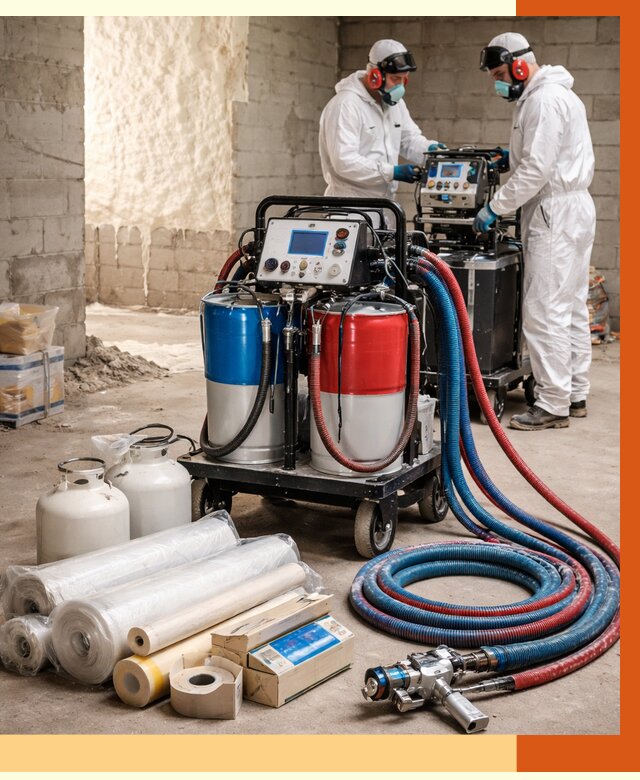 Аренда установки для напыления ППУ в Североморске от 37440 руб. | ТепломастерСвм