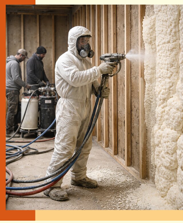 Обучение напылению ППУ: курсы для специалистов в Североморске